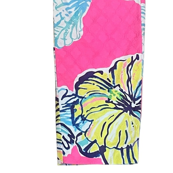 Lilly Pulitzer Kelly skinny ankle pants in pink swept by the tide - Picture 8 of 13